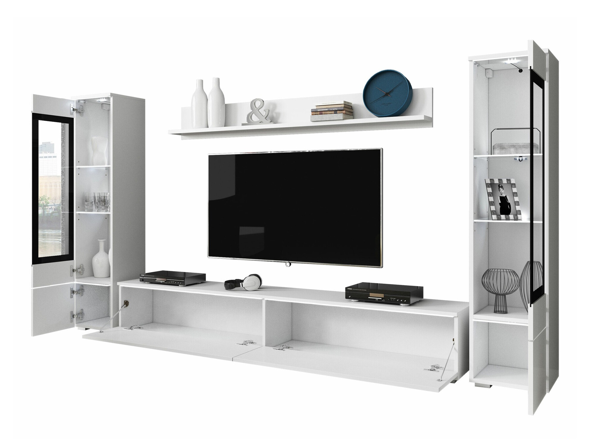 Ensemble de salon Mirfivo 101 (Chêne Artisan)