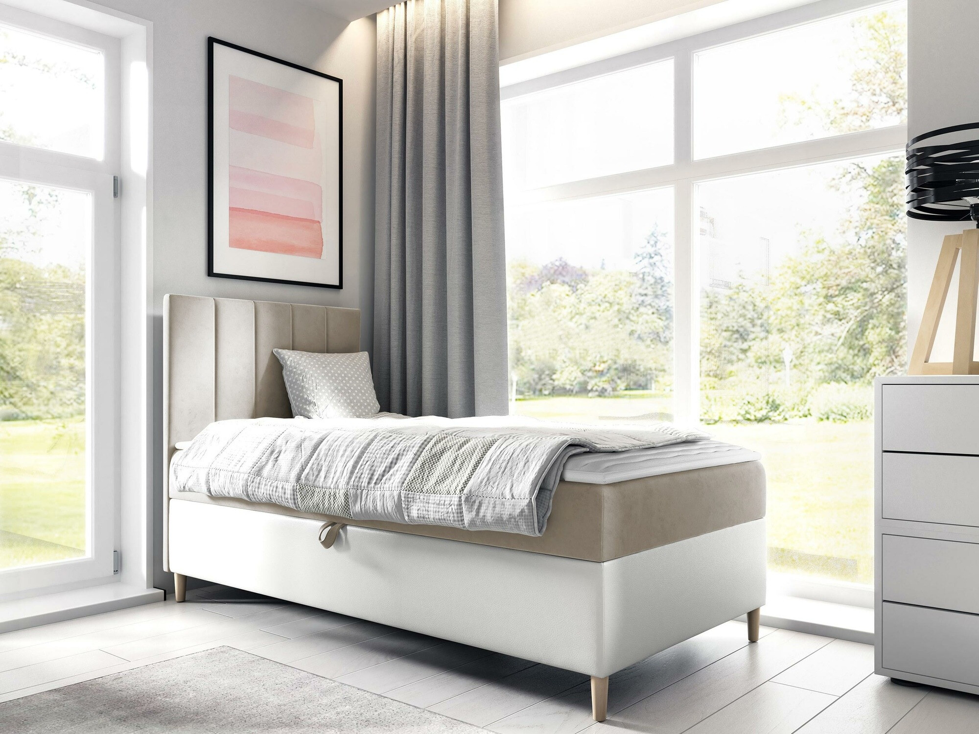 Lit boxspring Lucus VI (Soft 017 + Fresh 1)