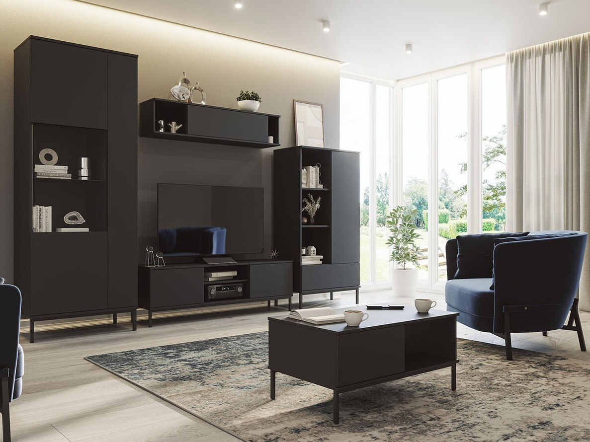 Ensemble de salon Lomsore 108 (Noir)