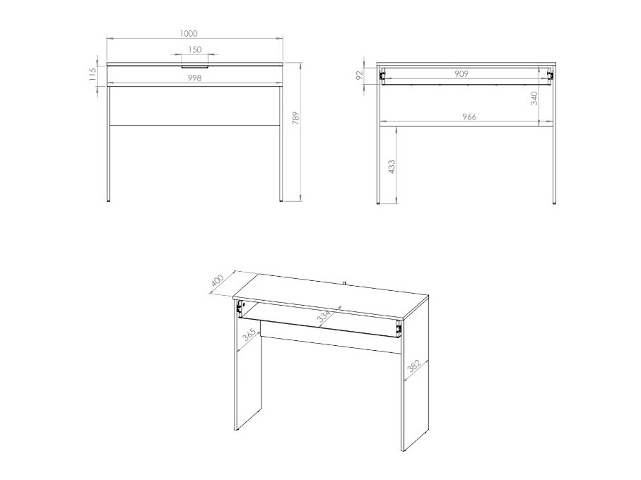 Coiffeuse Odenovu 106