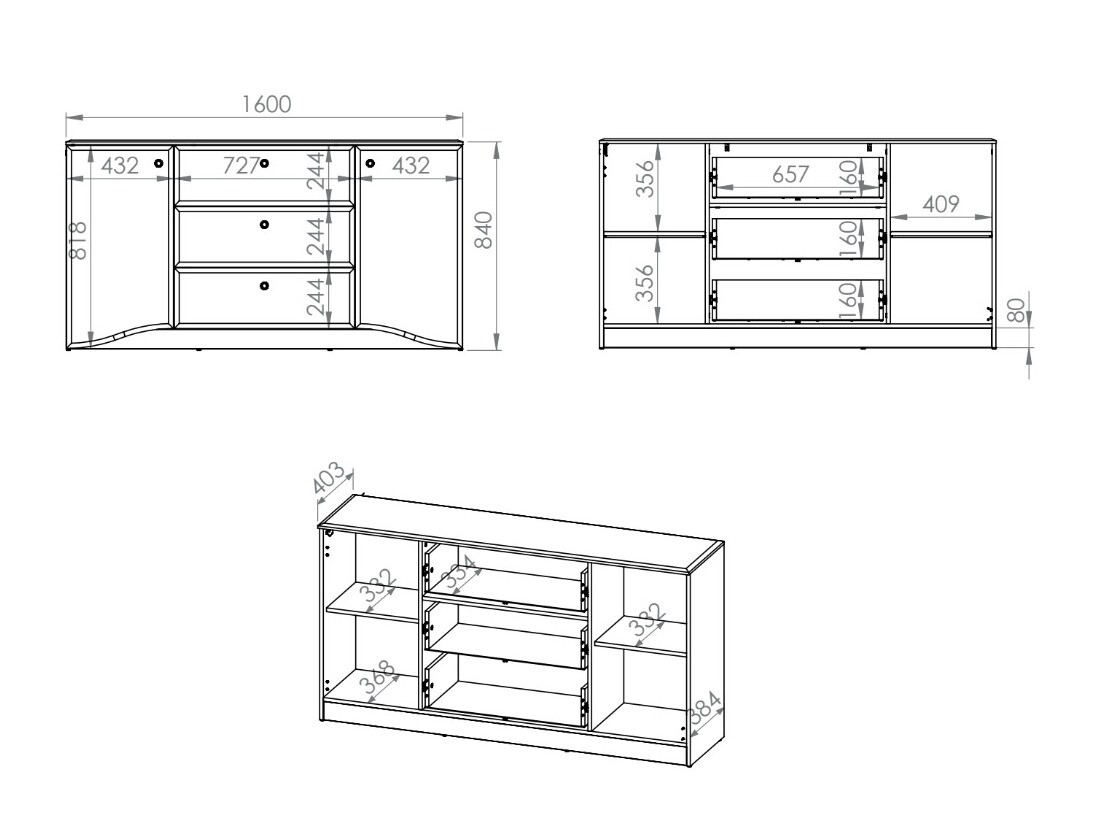 Commode Romlevo 101