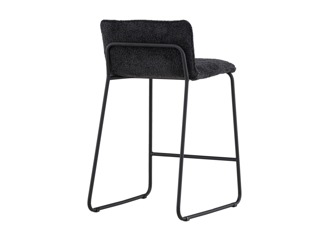 Chaise de bar mi-hauteur Dallas 3235 (Noir)