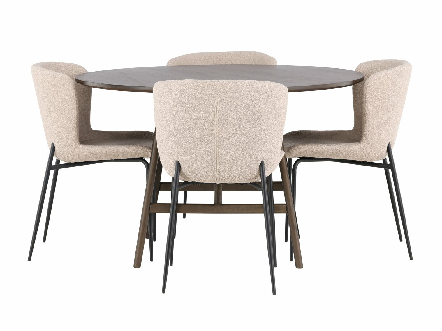Salle à manger complète Dallas 4570 (Beige)