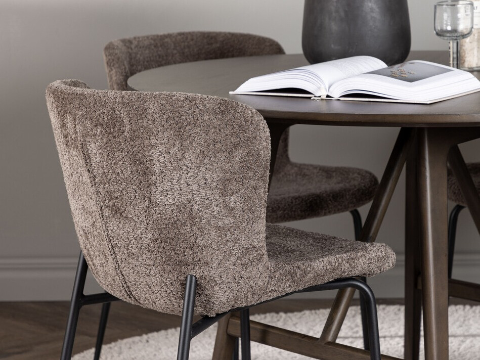 Salle à manger complète Dallas 4570 (Marron)