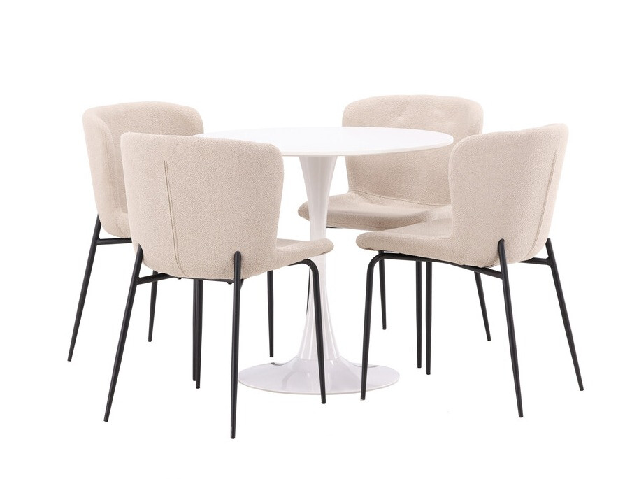 Salle à manger complète Dallas 4590 (Beige)