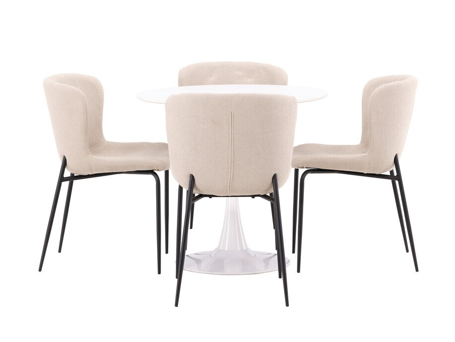 Salle à manger complète Dallas 4590 (Beige)