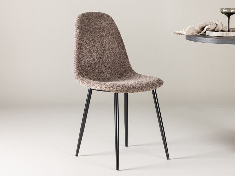 Chaise Dallas 3820 (Gris + Noir)