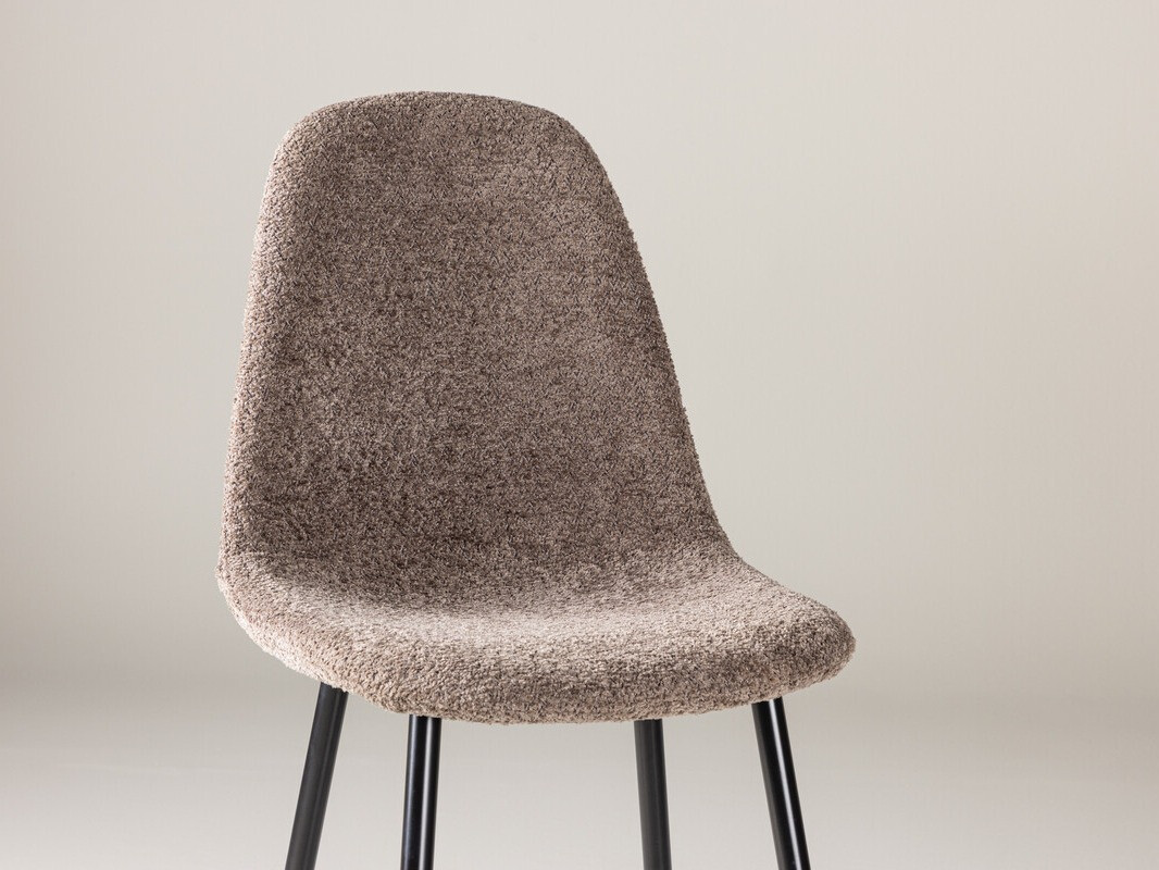 Chaise Dallas 3820 (Gris + Noir)