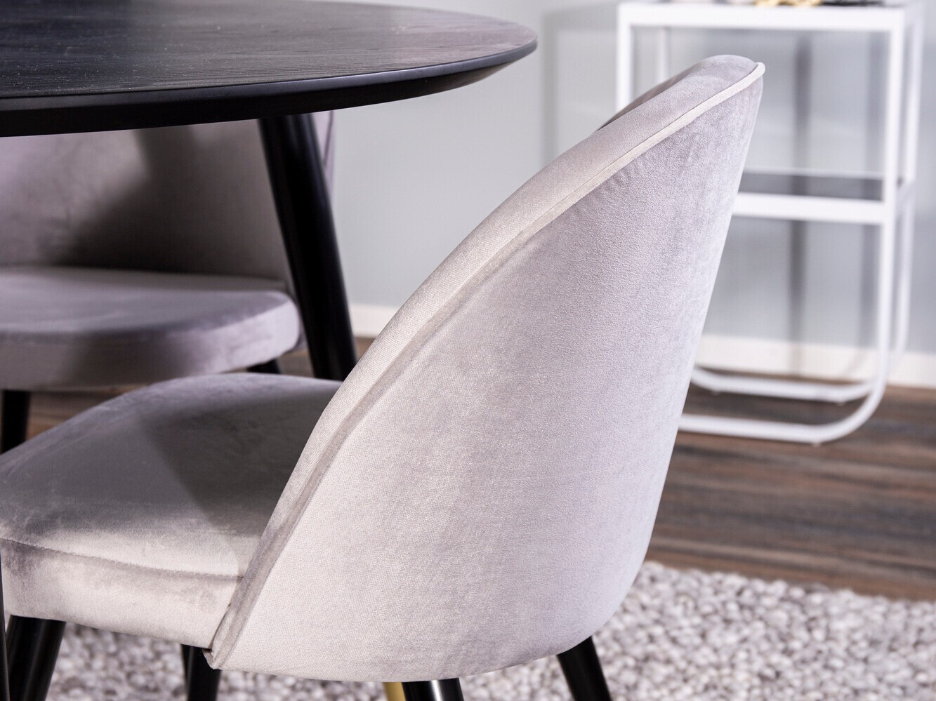 Salle à manger complète Dallas 3331 (Gris)