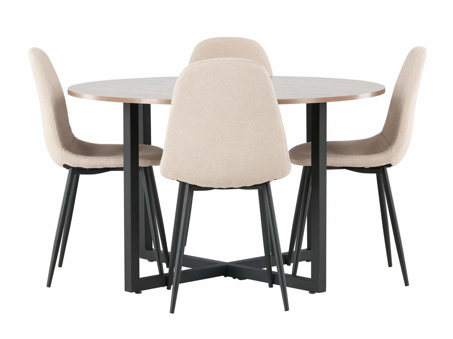 Salle à manger complète Dallas 4599 (Beige)