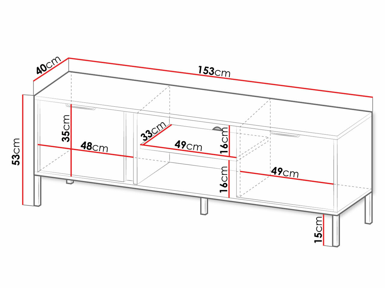 Meuble TV Velsoru 106
