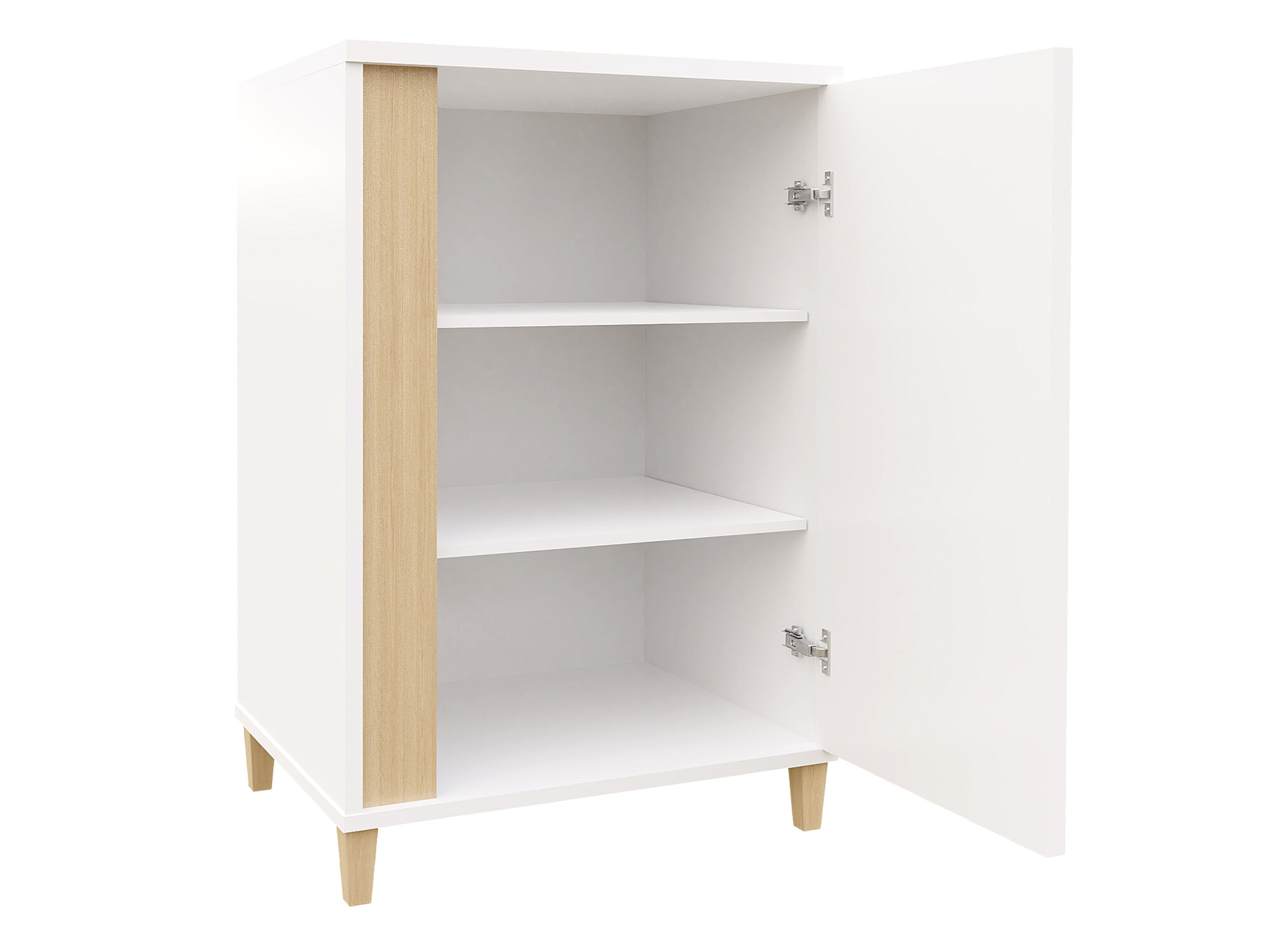 Buffet Florem (Blanc + Blanc brillant + Noir brillant)