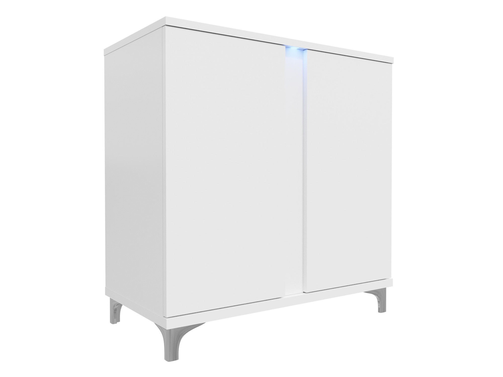 Buffet Florem II (Blanc + Blanc brillant)