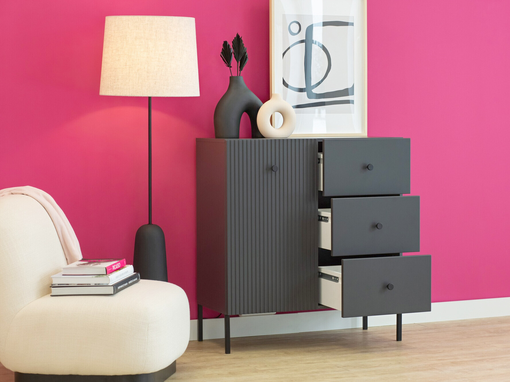 Commode Etliva 100 (Anthracite)