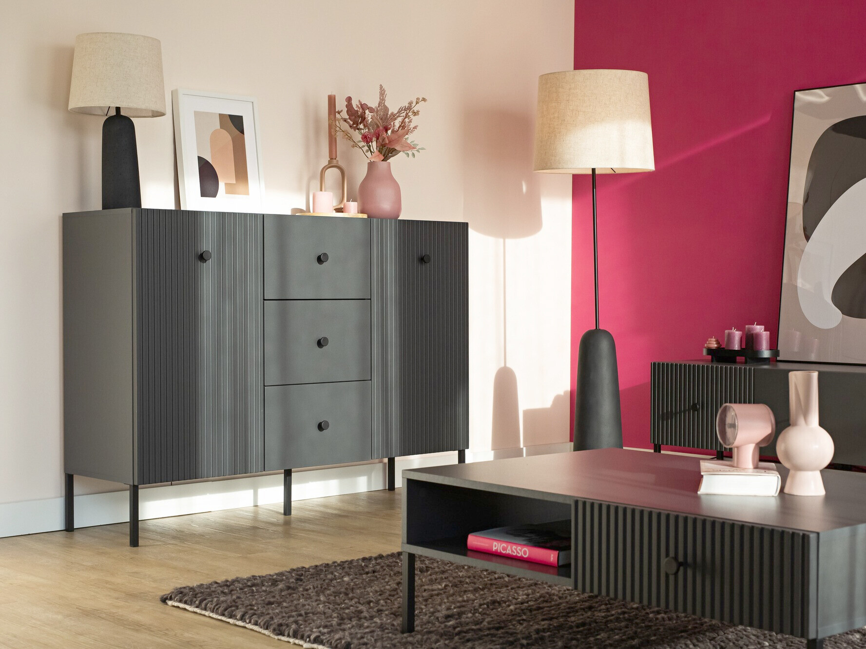 Commode Etliva 101 (Anthracite)