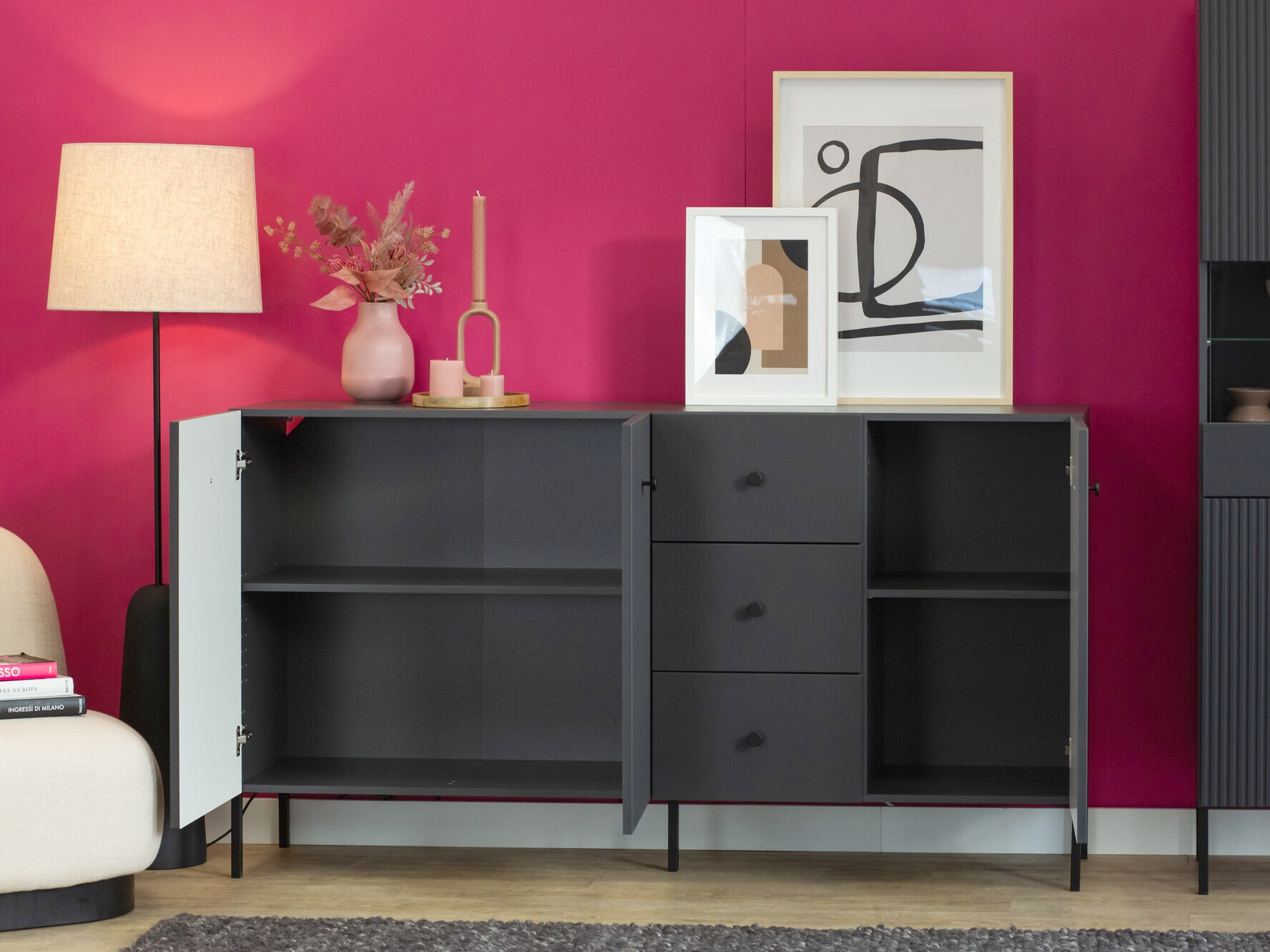 Commode Etliva 102 (Anthracite)