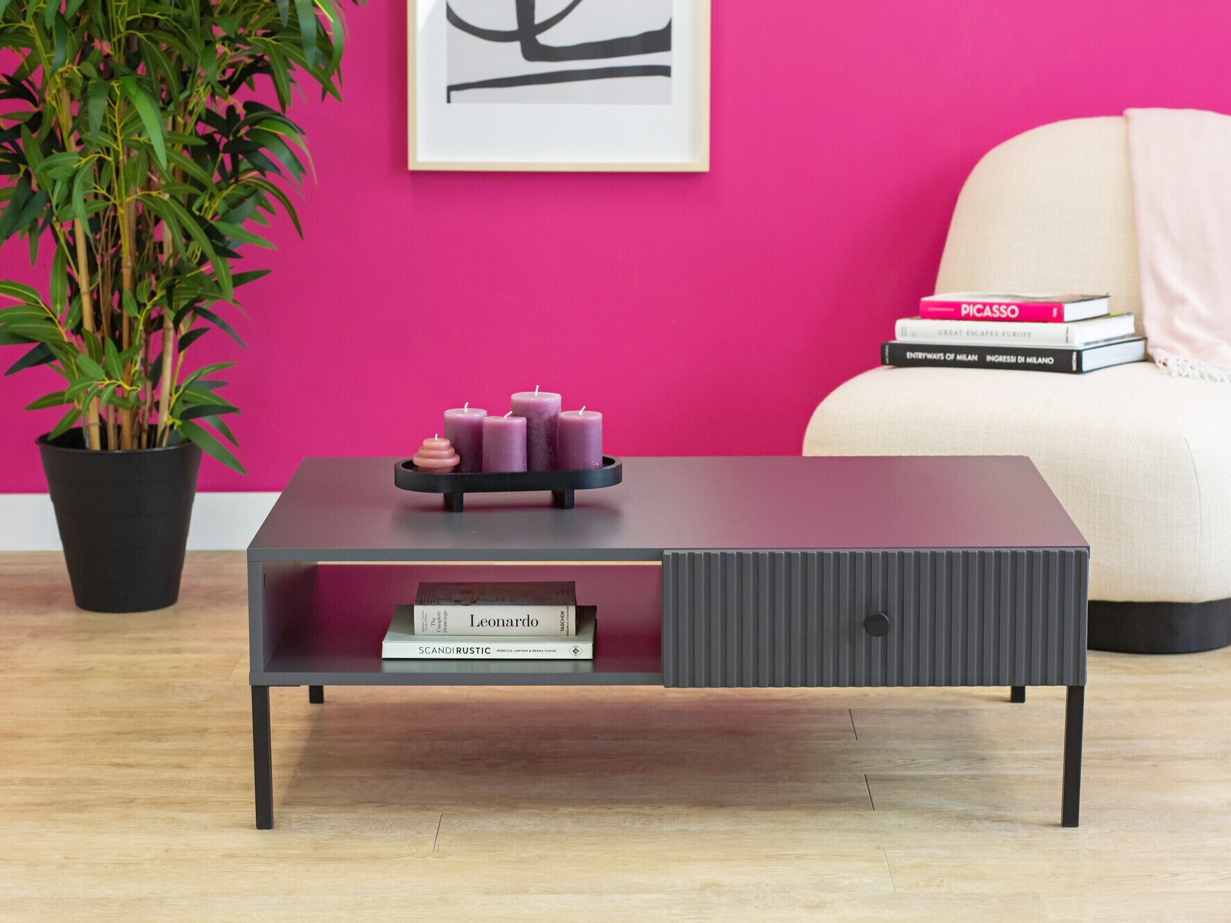 Table basse Etliva 103 (Anthracite)