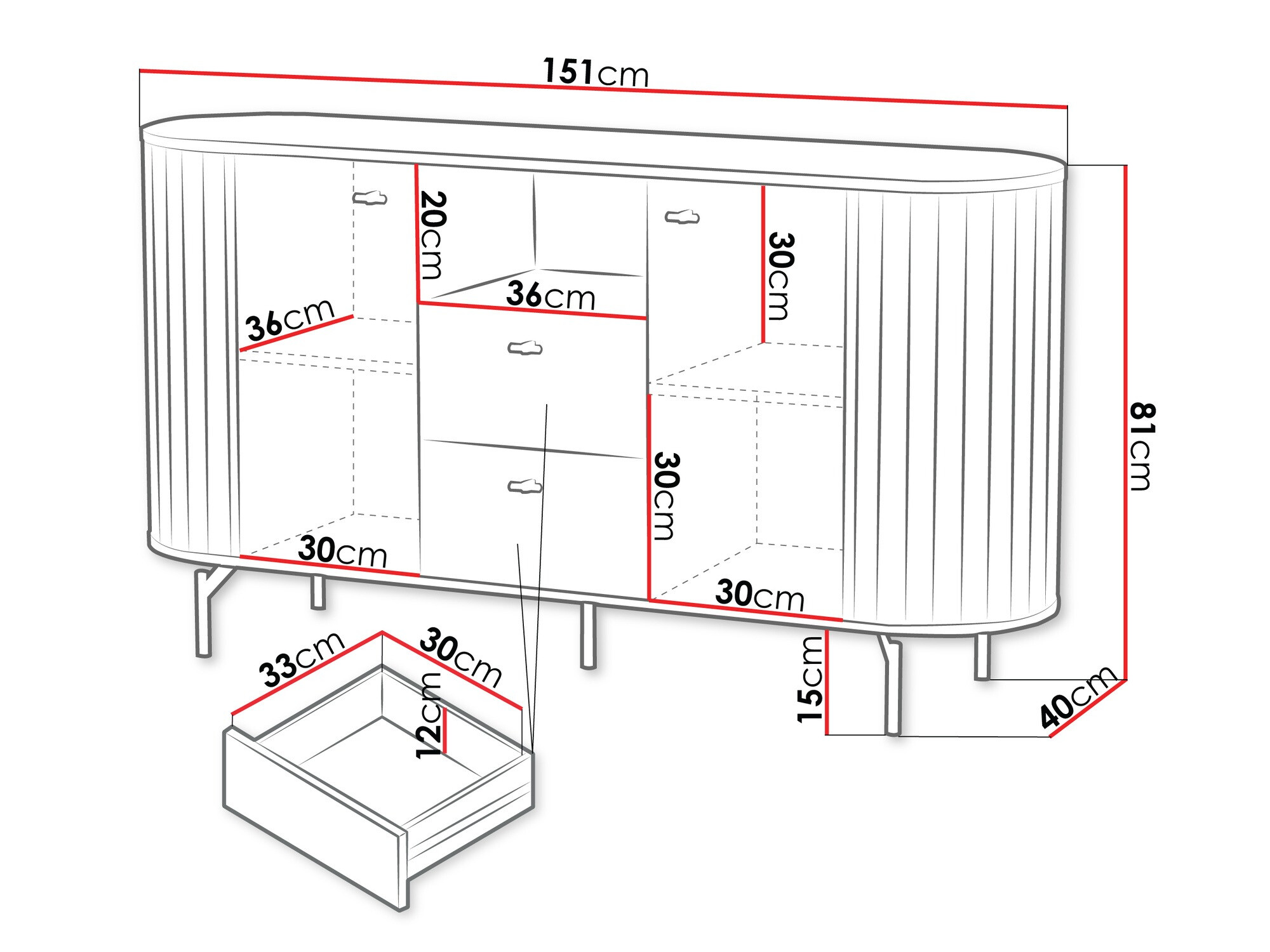 Commode Novmono 113