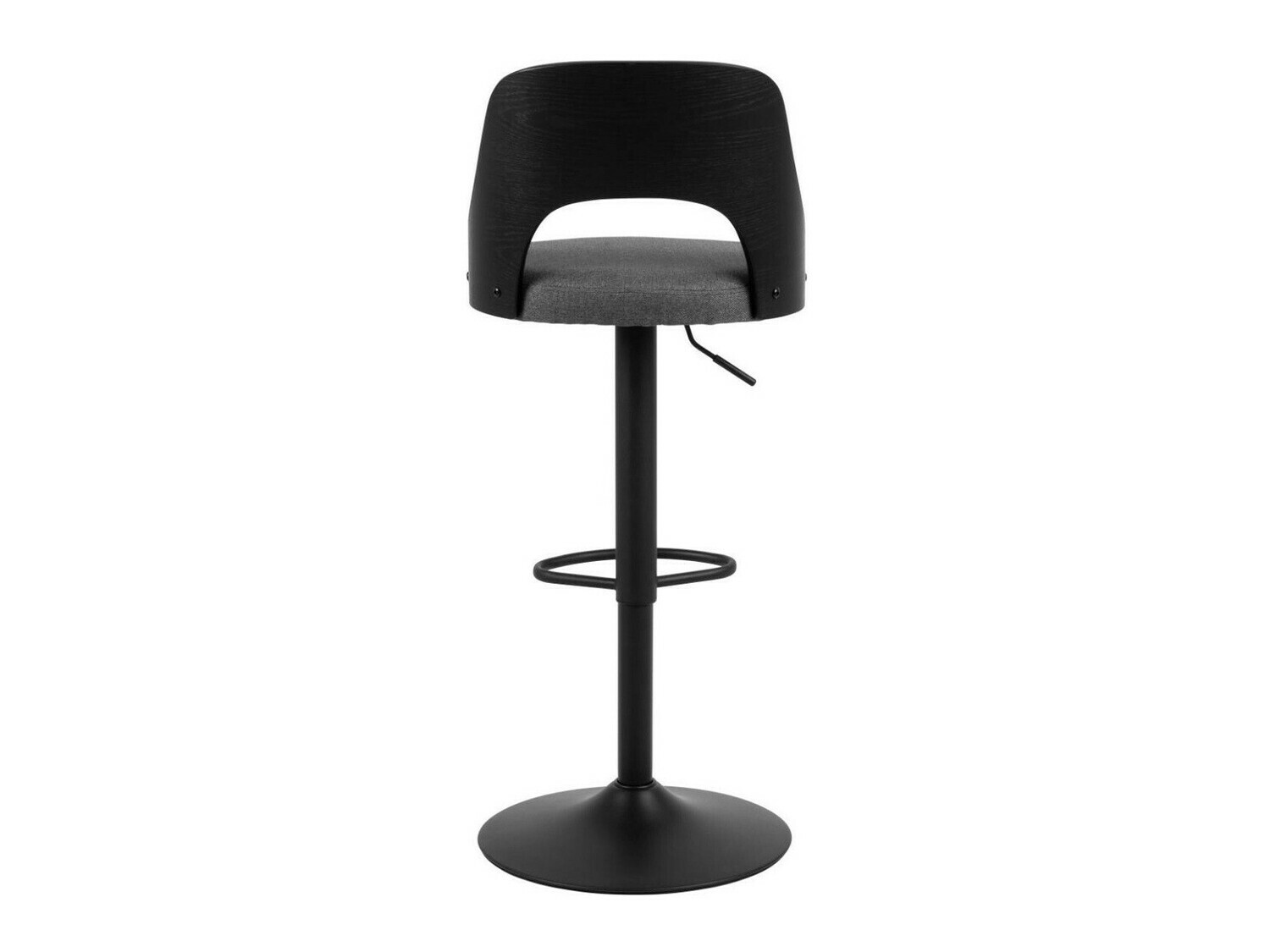 Chaise de bar mi-hauteur Norsica 606 (Gris + Noir)