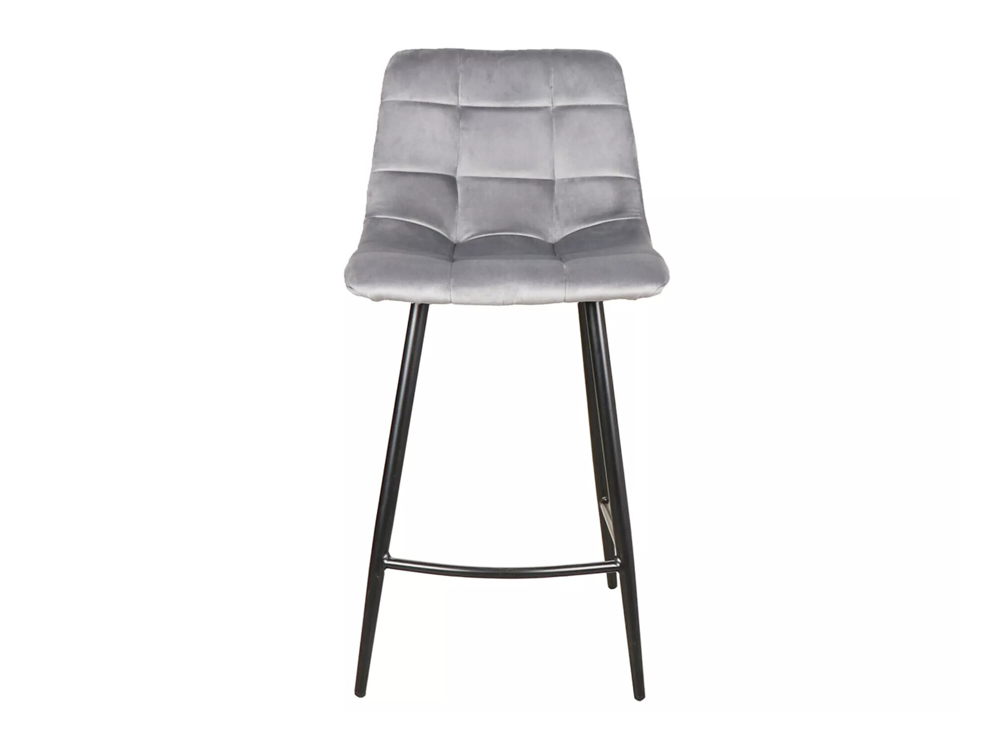 Chaise de bar mi-hauteur Detroit 642 (Gris)