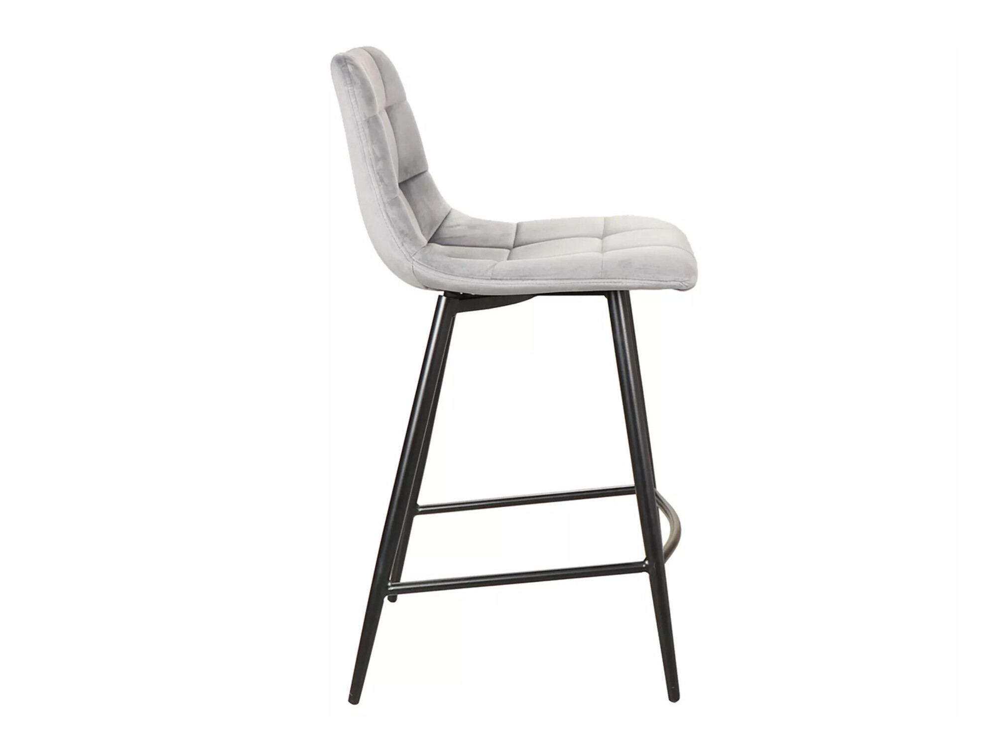 Chaise de bar mi-hauteur Detroit 642 (Gris)