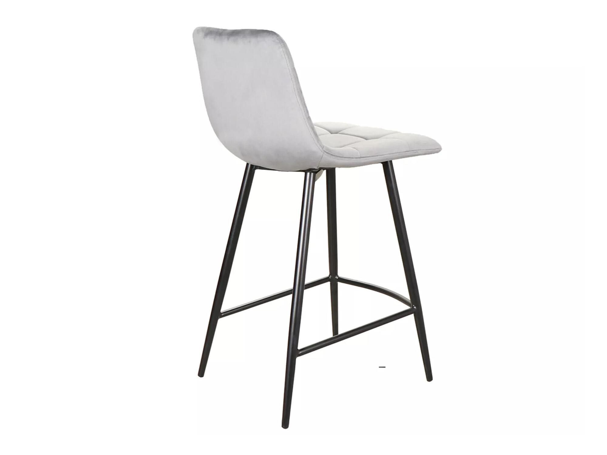 Chaise de bar mi-hauteur Detroit 642 (Gris)