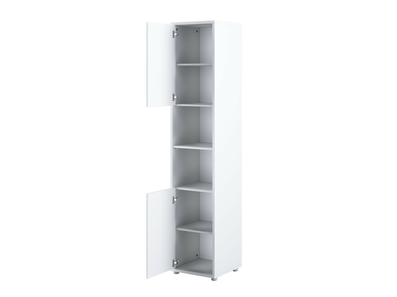 Ensemble de meubles Concept Pro Lenart XII (Blanc brillant + Blanc)