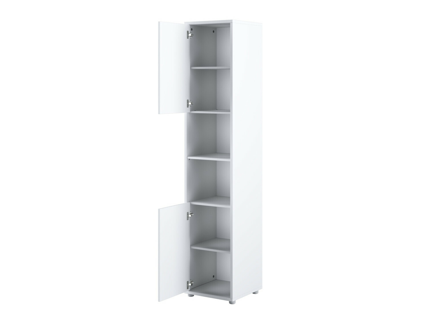 Ensemble de meubles Concept Pro Lenart XII (Blanc brillant + Blanc)