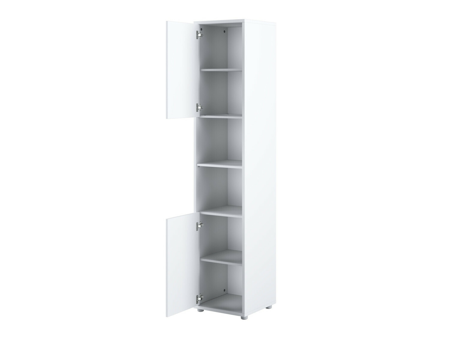 Ensemble de meubles Concept Pro Lenart XII (Blanc brillant + Blanc)