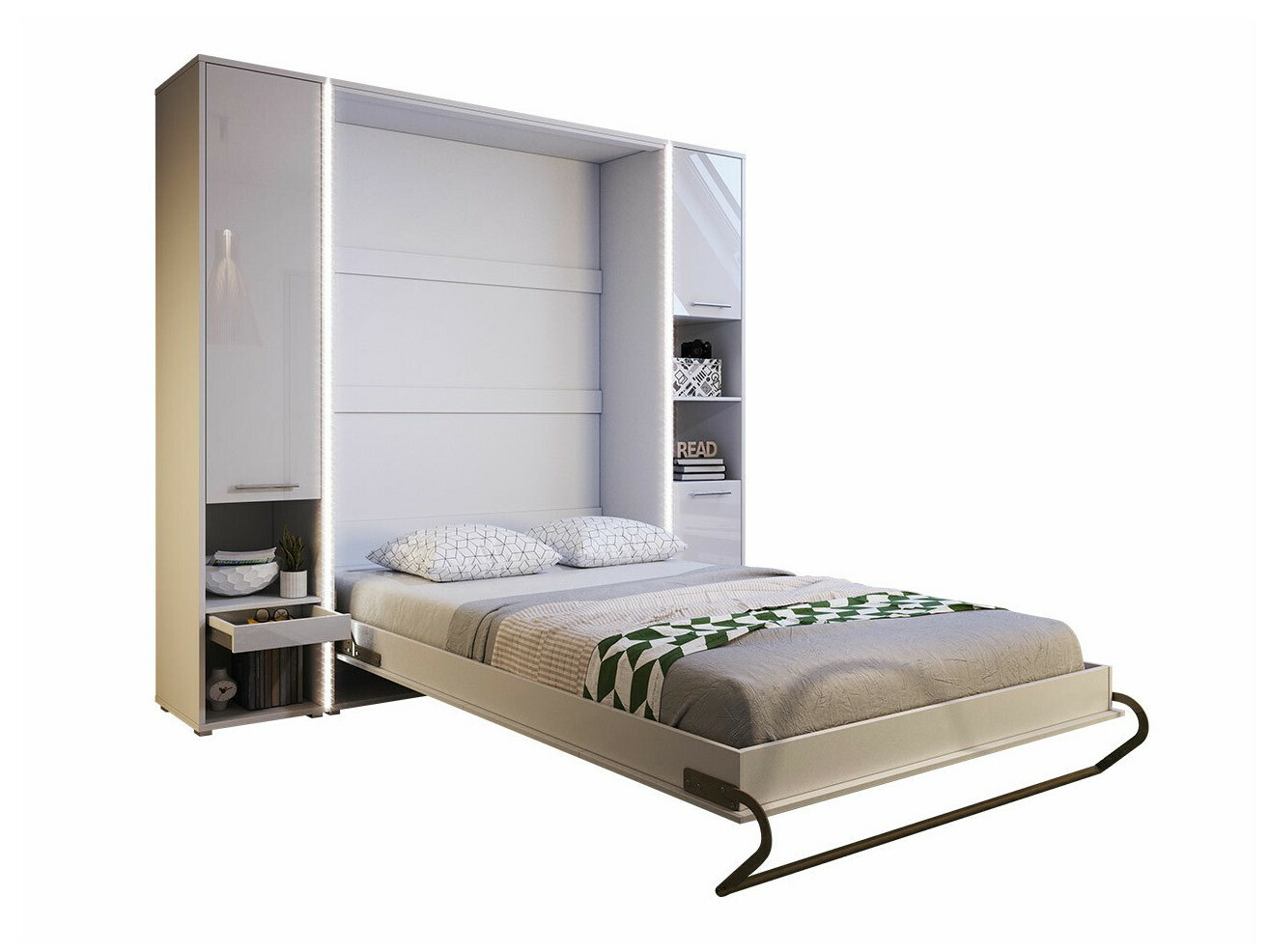 Ensemble de meubles Concept Pro Lenart XII (Blanc)