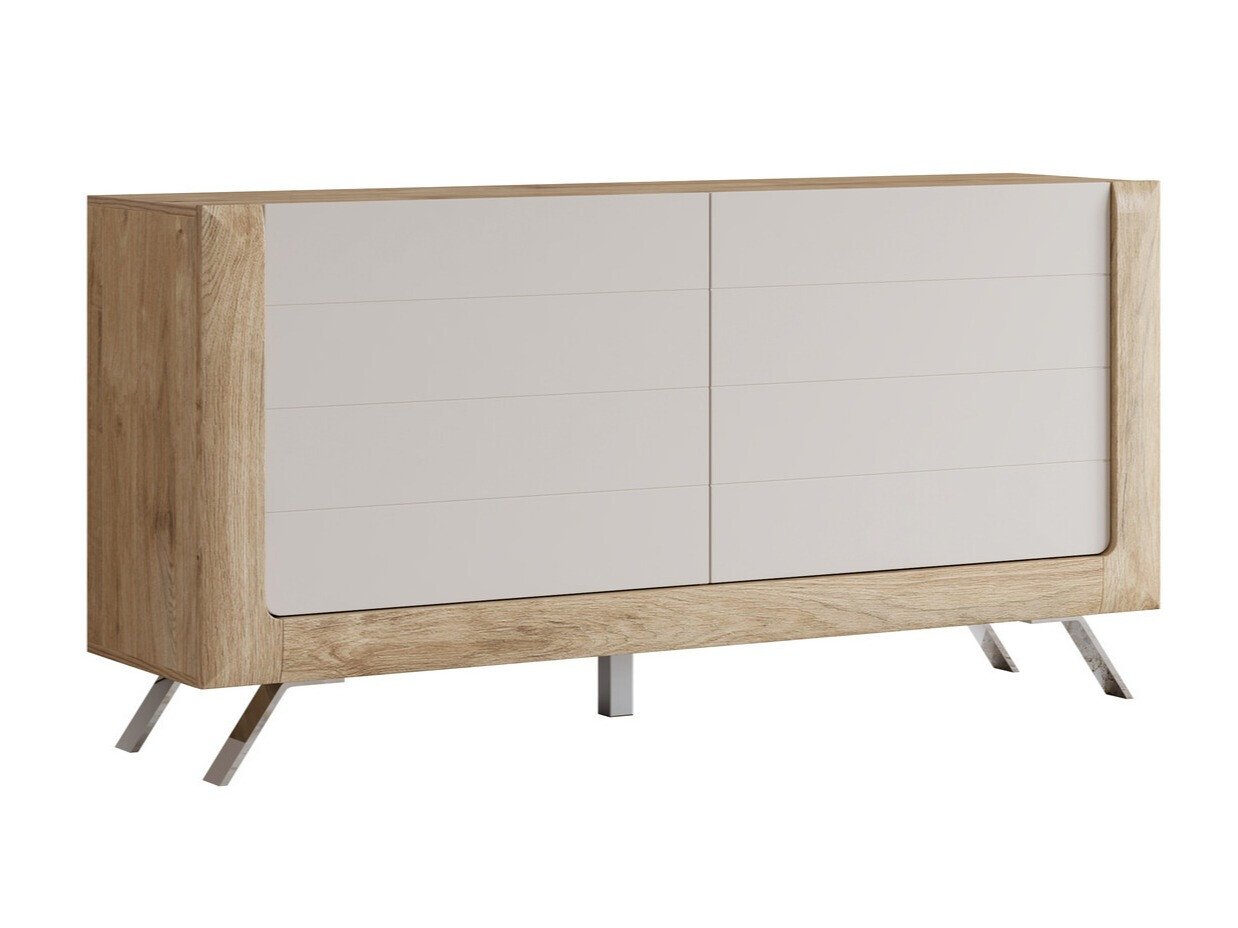 Buffet Sovera 107 (Chêne doré + Cachemire)