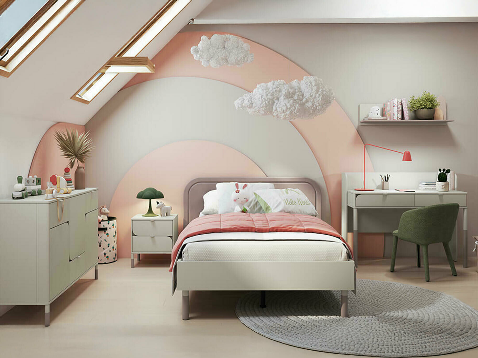 Chambre enfant complète Lomsono 119