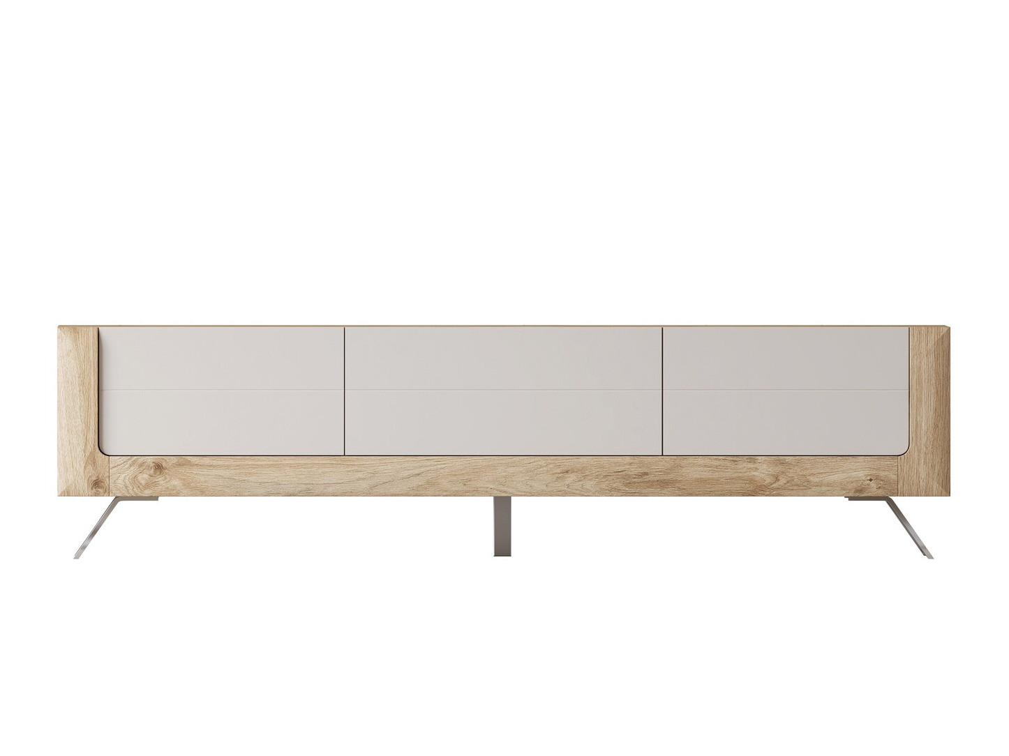 Meuble TV Sovera 104 (Chêne doré + Cachemire)