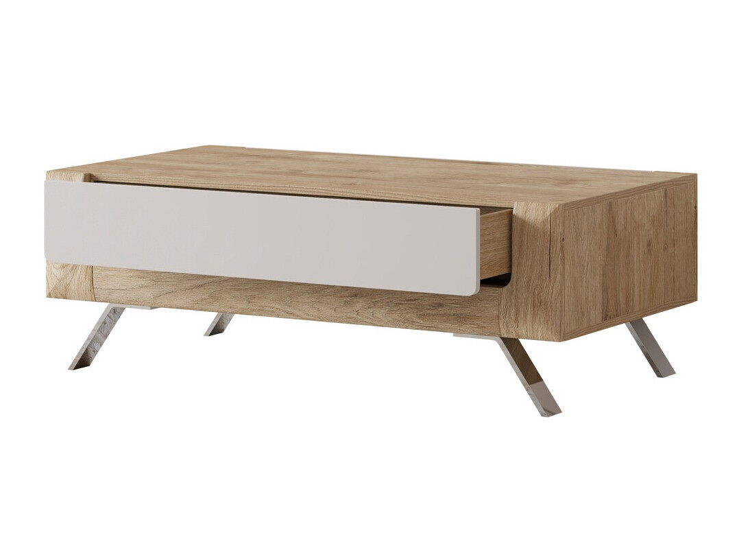 Table basse Sovera 108 (Chêne doré + Cachemire)