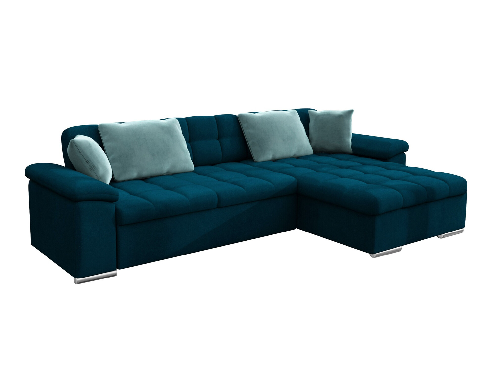 Canapé d'angle Comfivo Mica II (Venus Velvet 2911 + Prestige 2771)