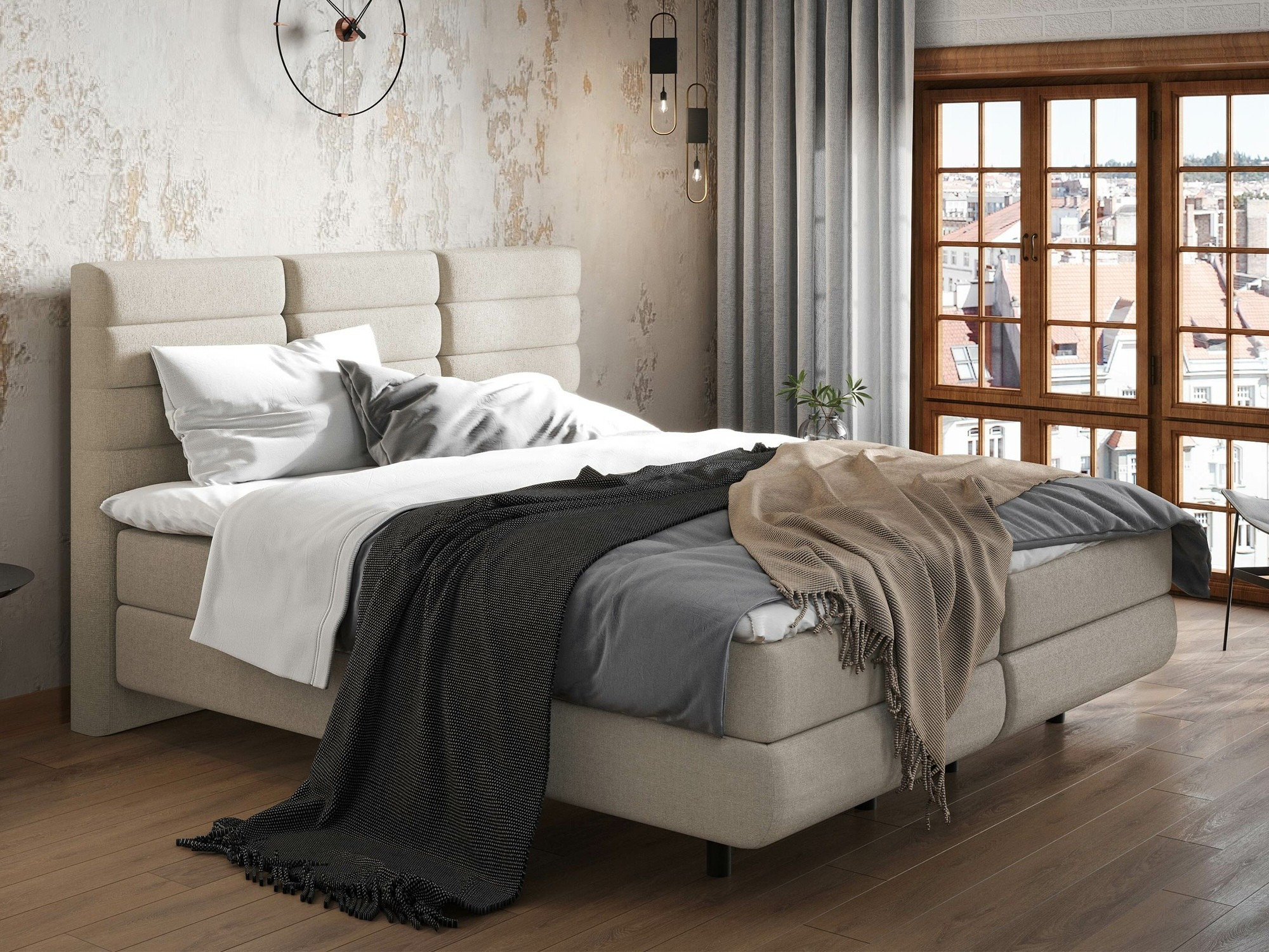 Lit boxspring ComfiDream Serena (Barrel 04)