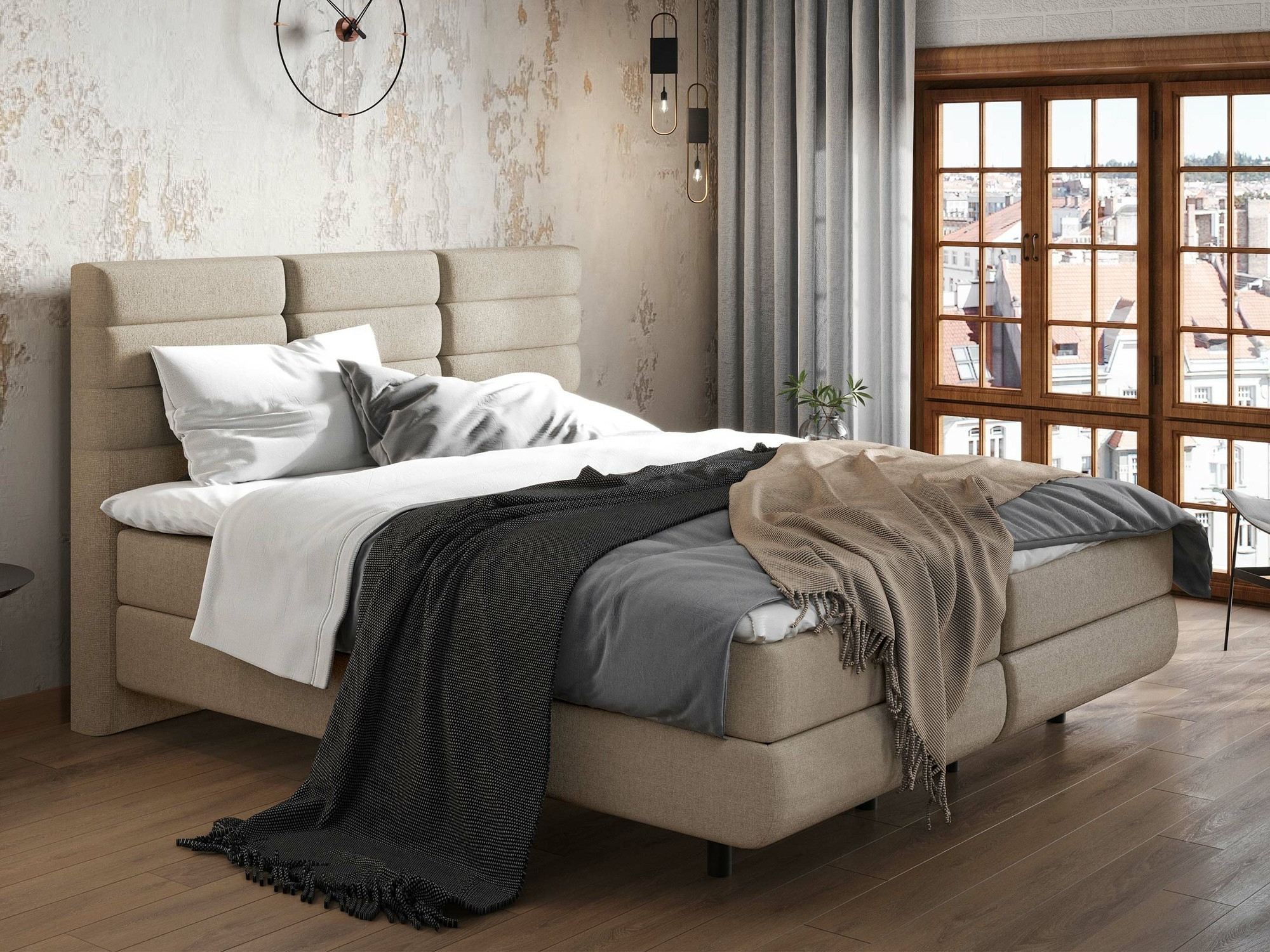 Lit boxspring ComfiDream Serena (Barrel 09)