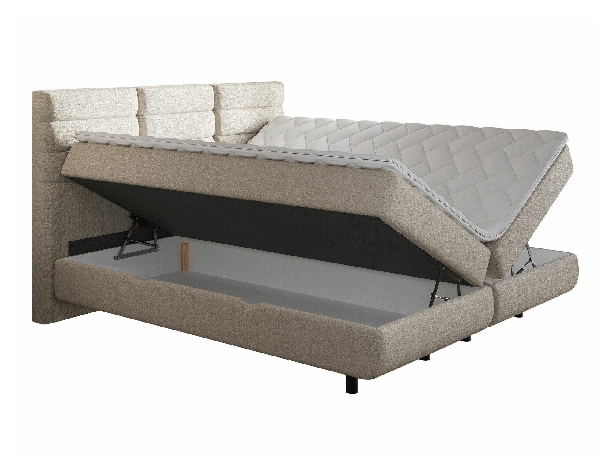 Lit boxspring ComfiDream Serena (Barrel 90)