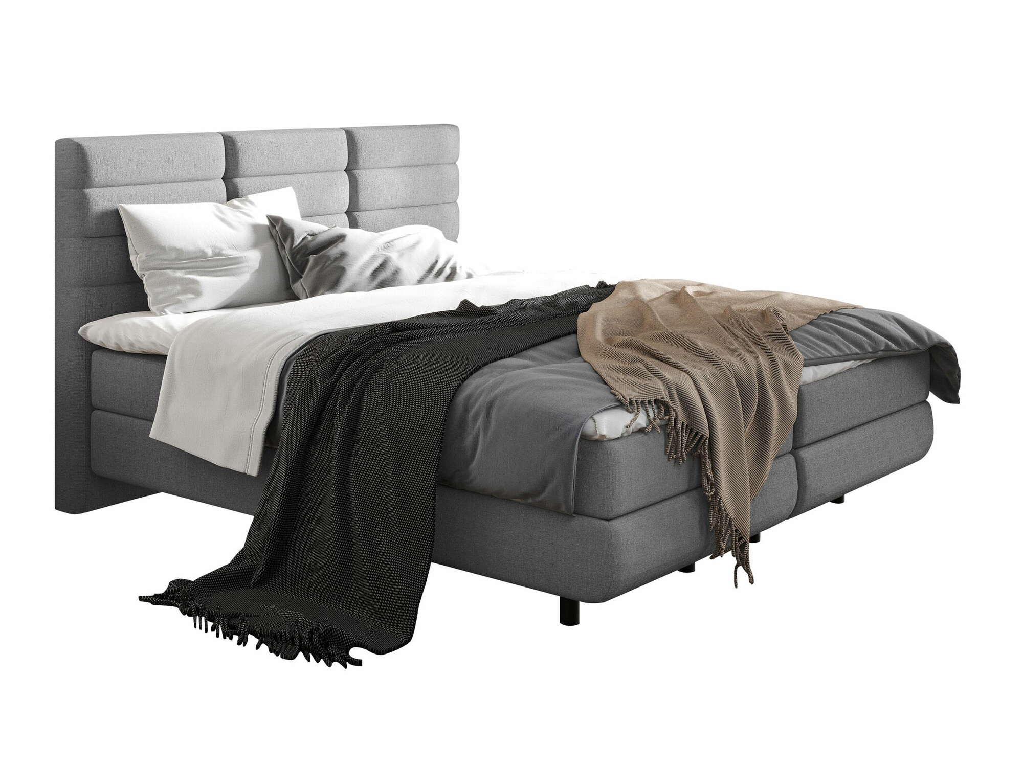 Lit boxspring ComfiDream Serena (Barrel 90)