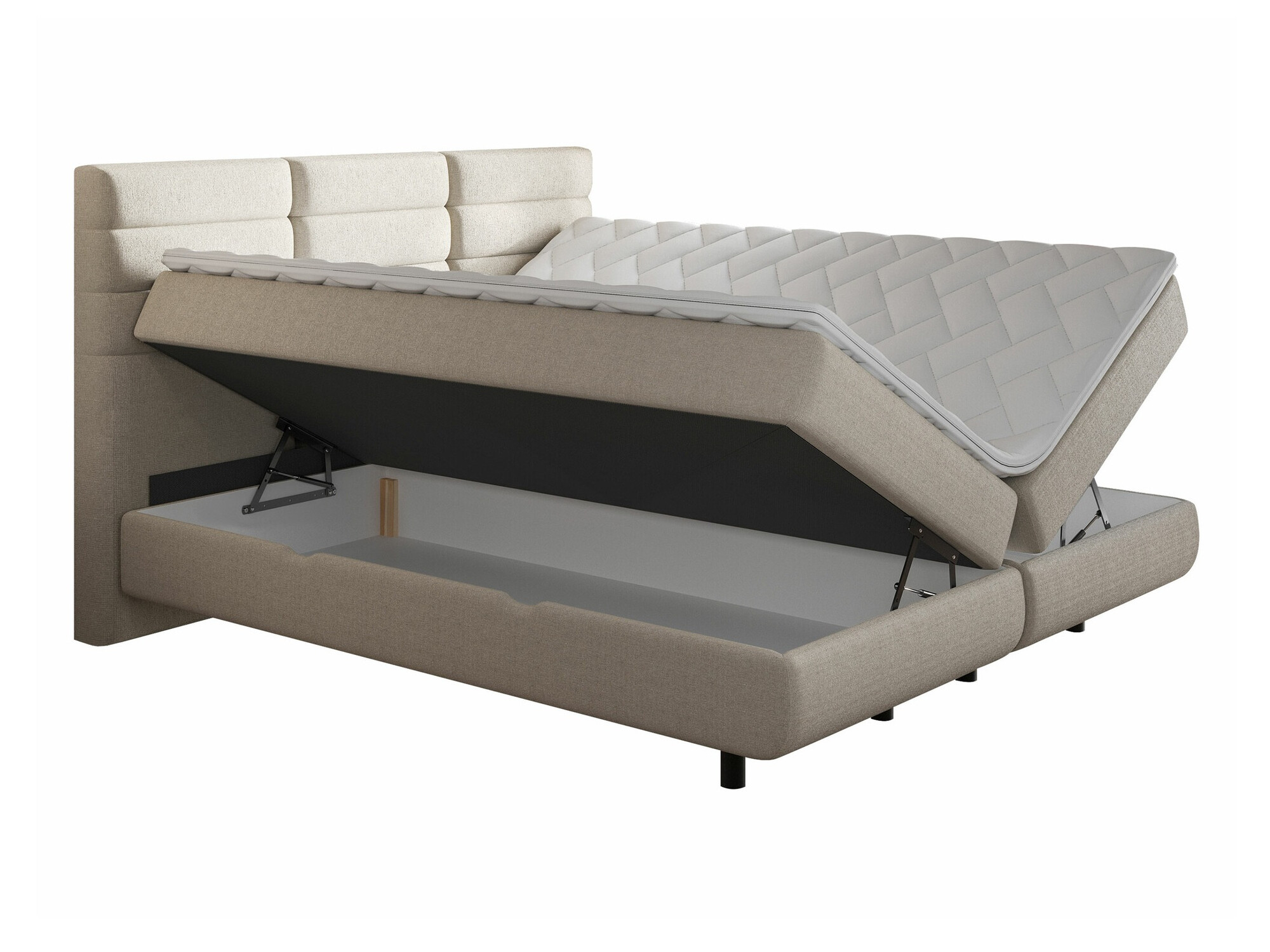 Lit boxspring ComfiDream Serena (Barrel 90)