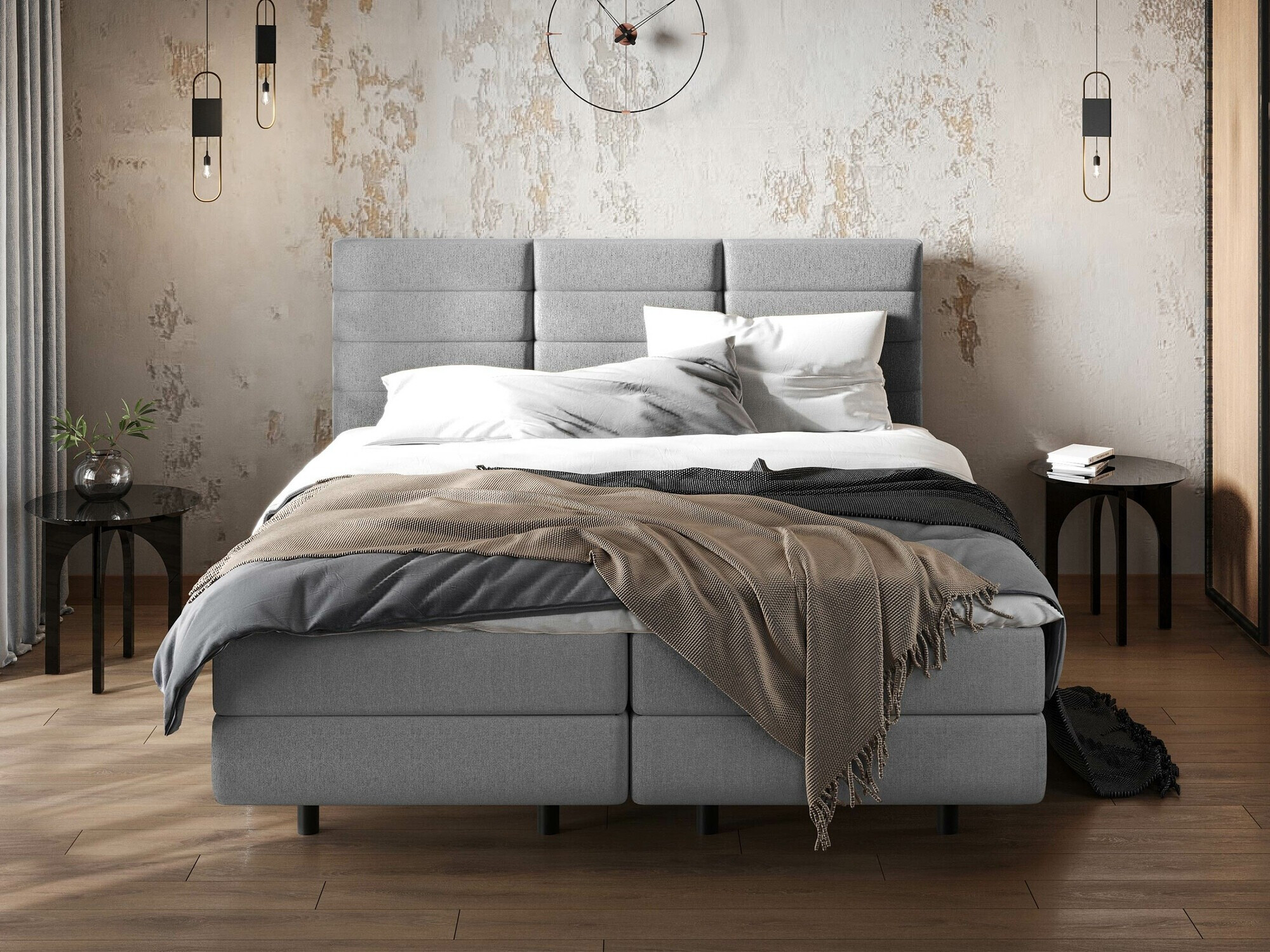 Lit boxspring ComfiDream Serena (Barrel 90)
