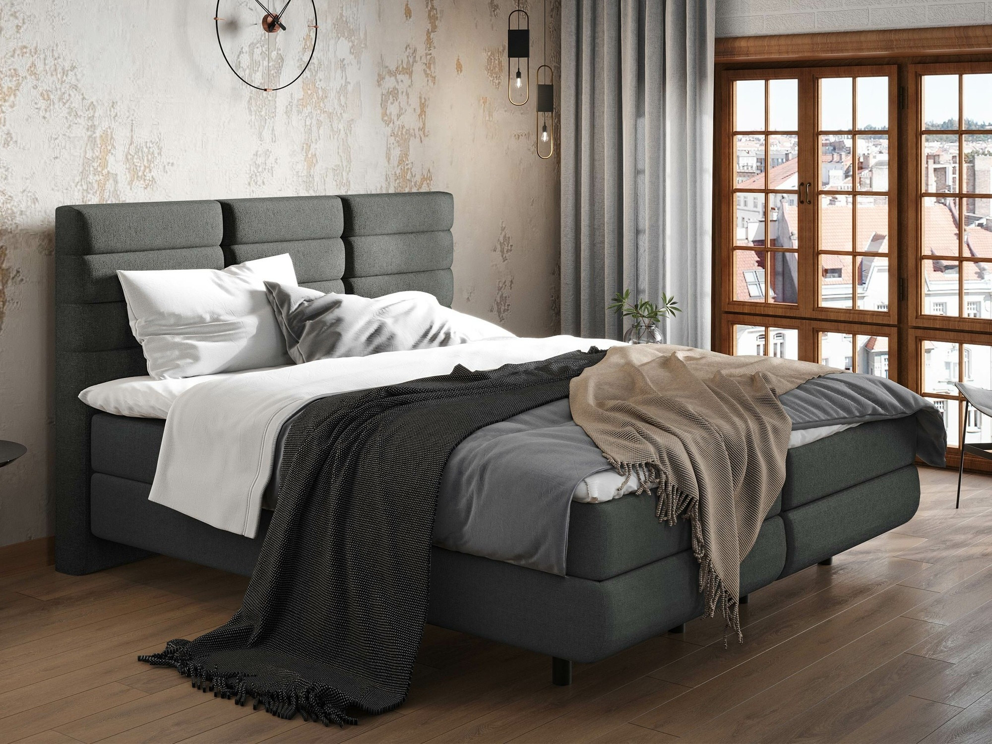 Lit boxspring ComfiDream Serena (Barrel 97)