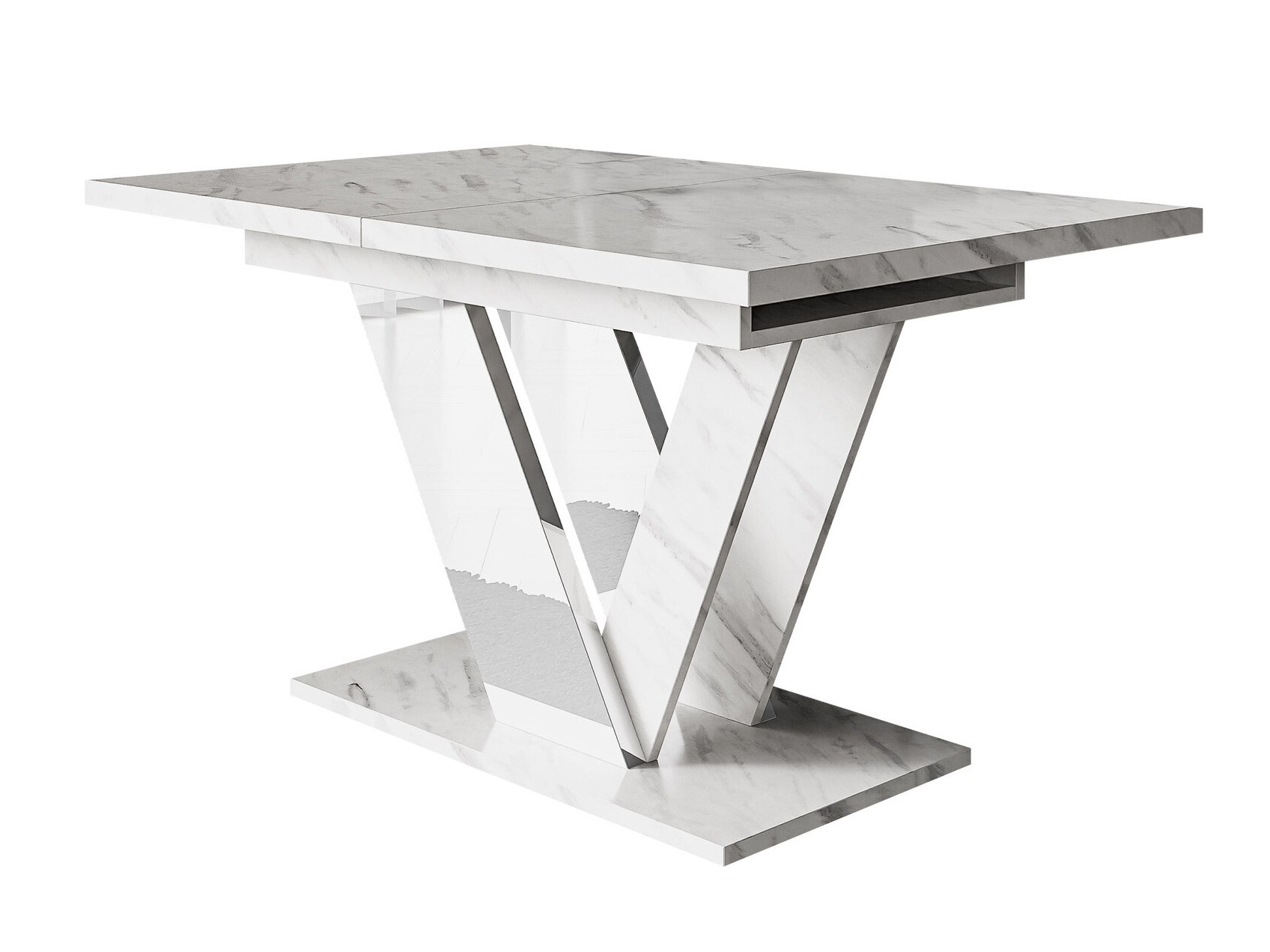 Table Violium (Marbre blanc)