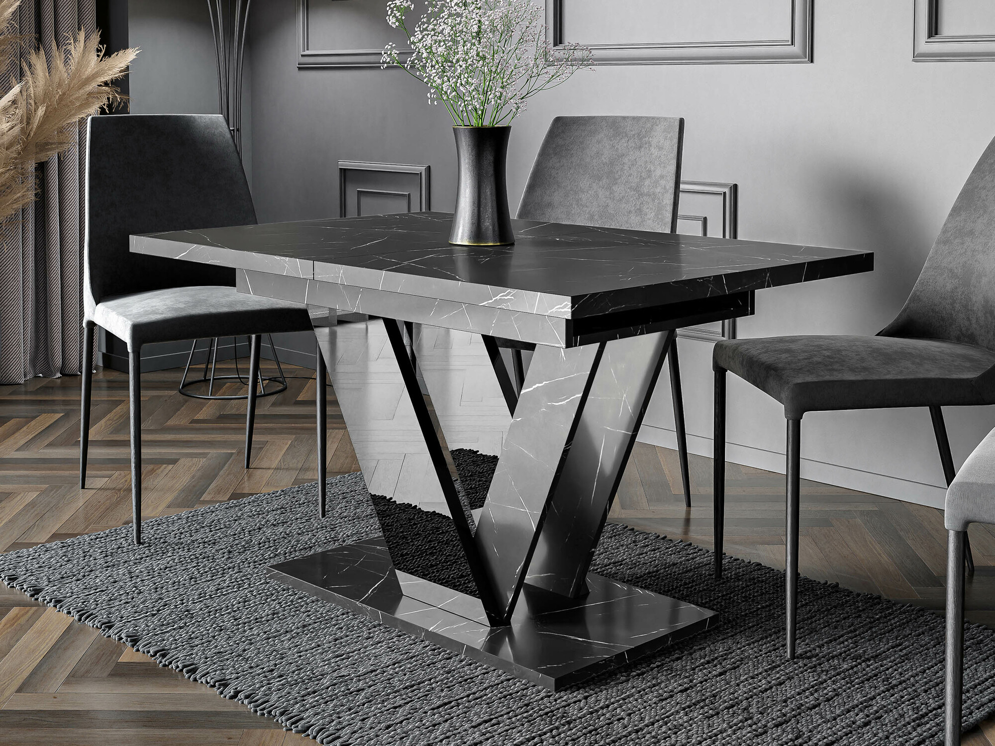 Table Violium (Marbre noir)
