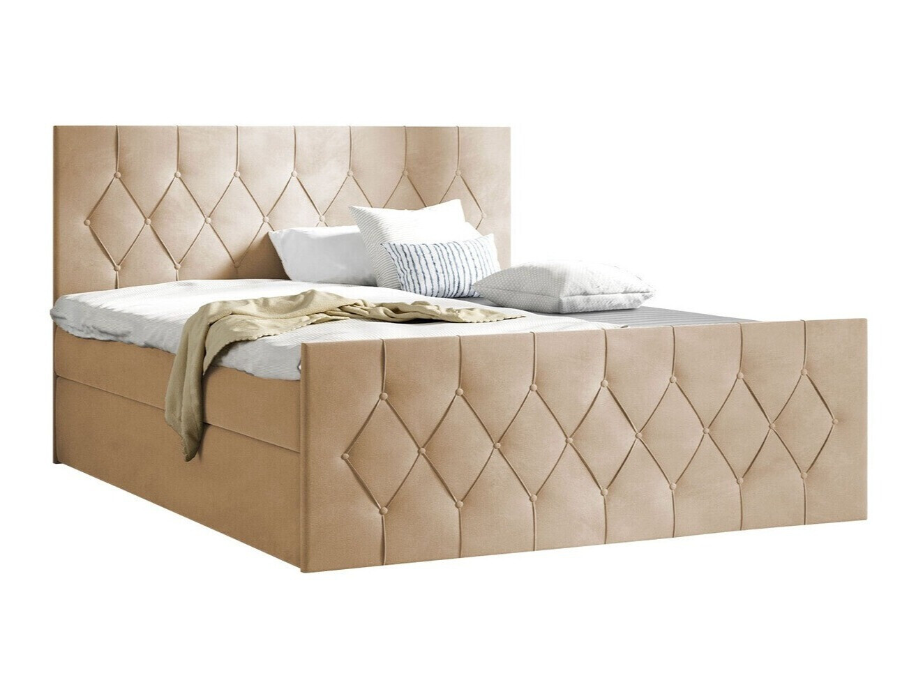 Lit boxspring Baltimore 161 (Mikrofaza 05)