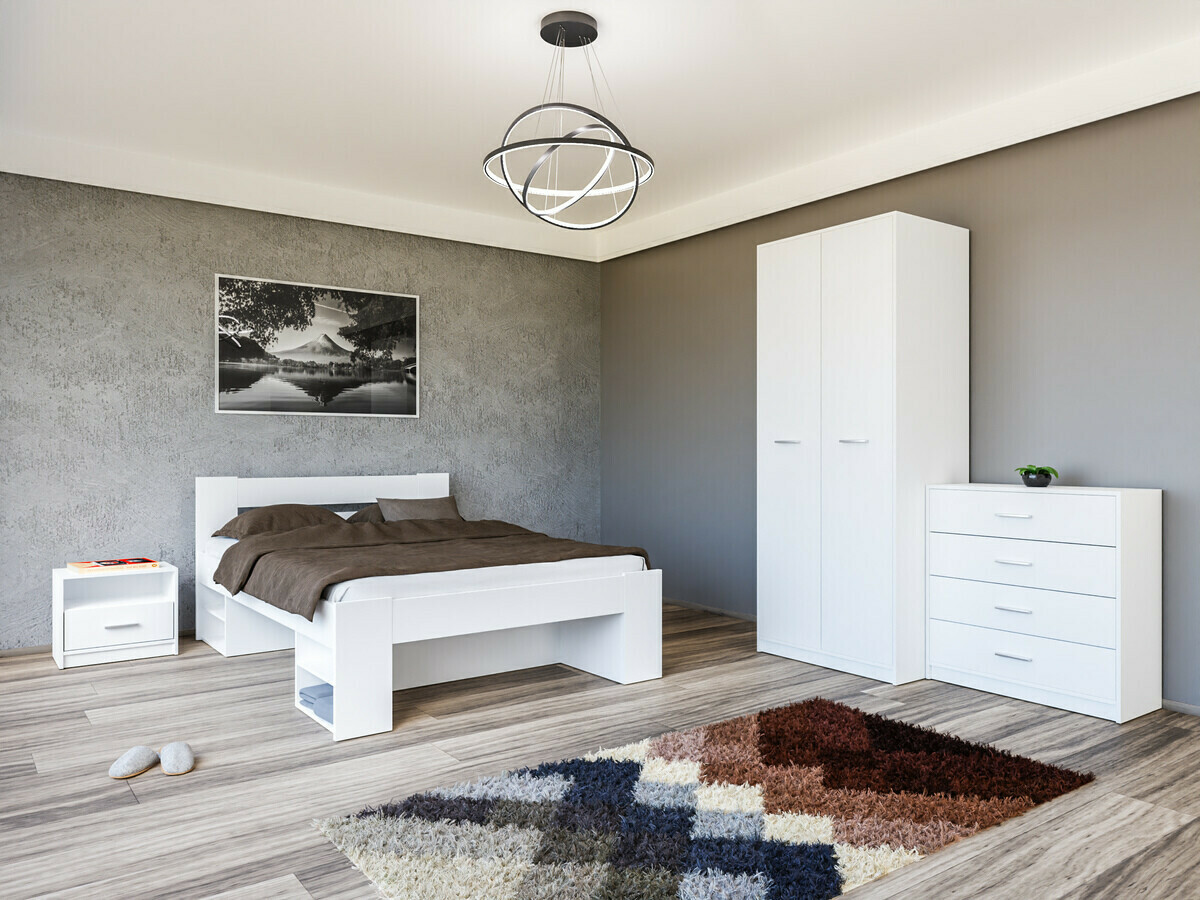 Armoire Novsore 120 (Blanc)