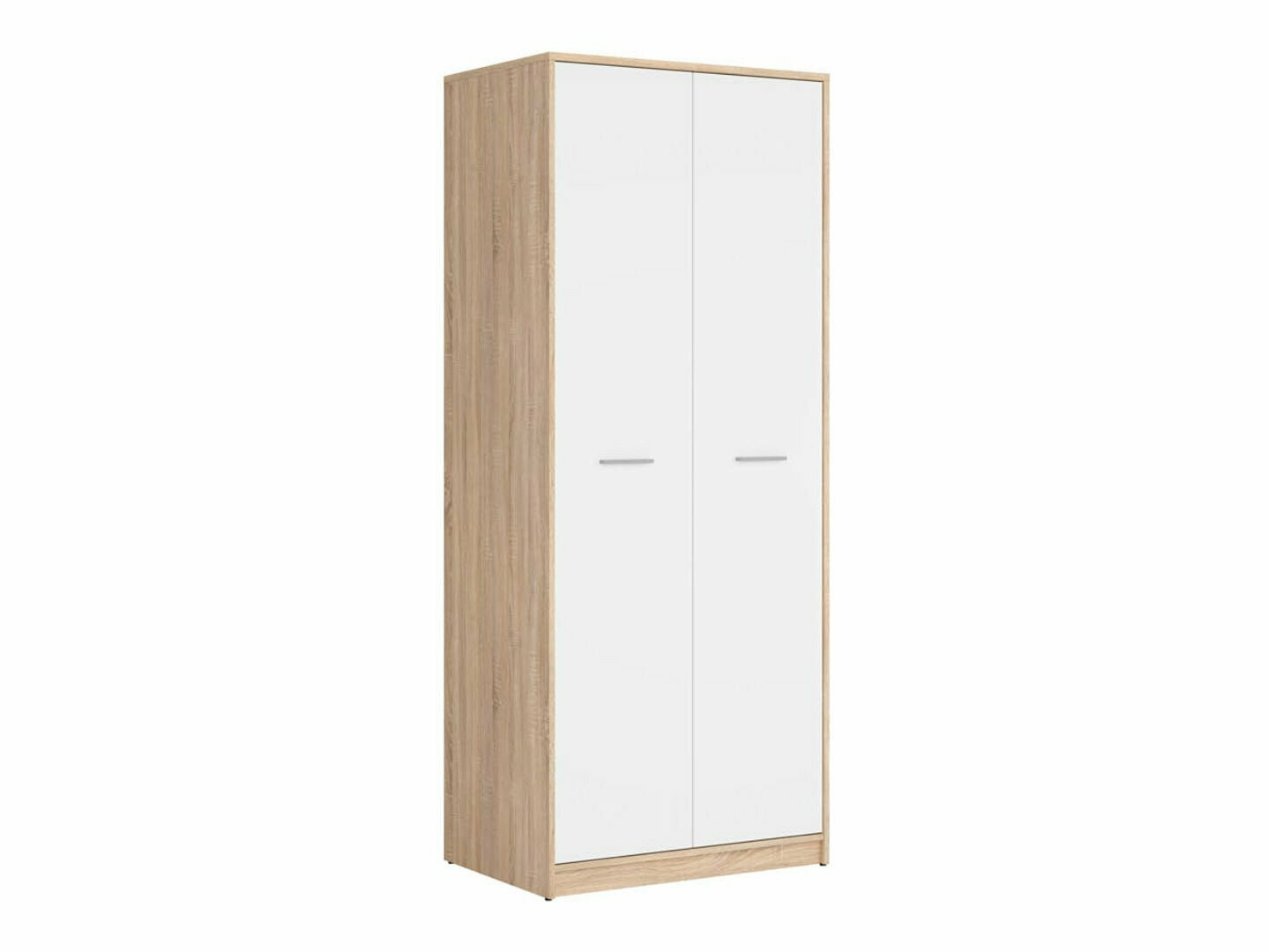 Armoire Novsore 120 (Sonoma chêne + Blanc)