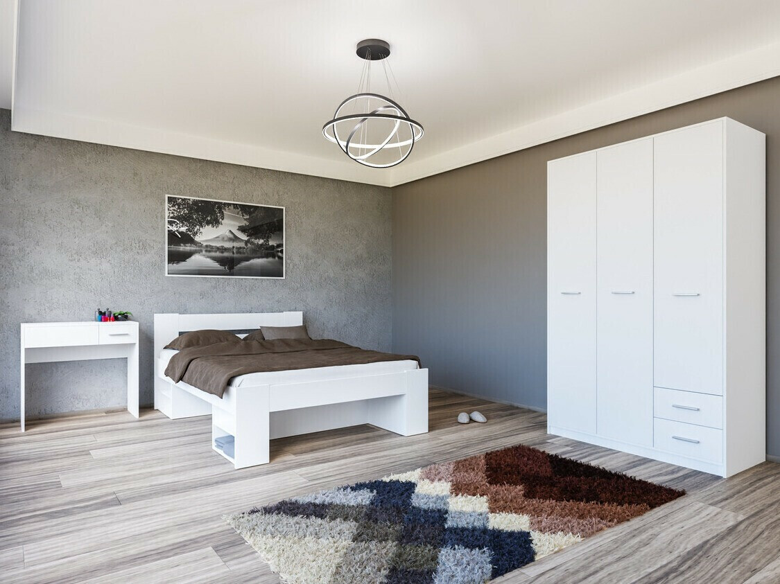 Armoire Novsore 134 (Blanc)