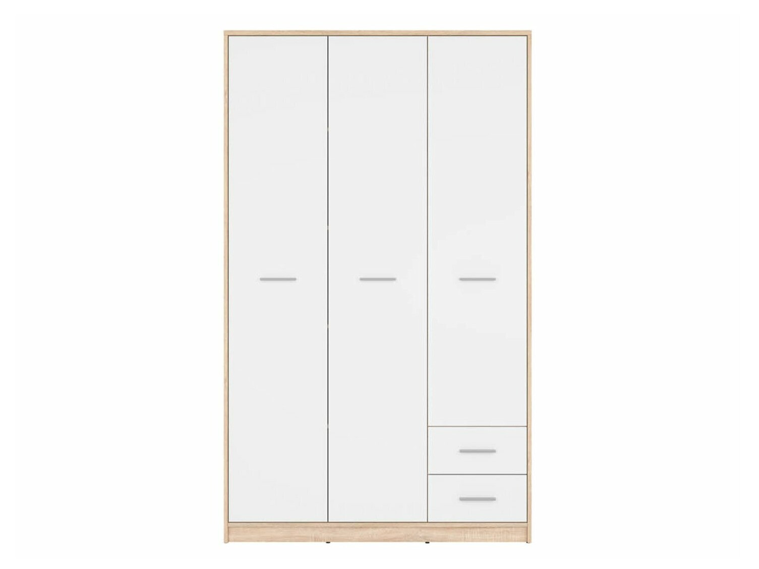 Armoire Novsore 134 (Sonoma chêne + Blanc)