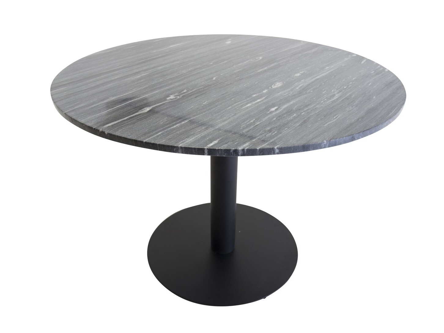 Table Dallas 175 (Marbre noir + Noir)